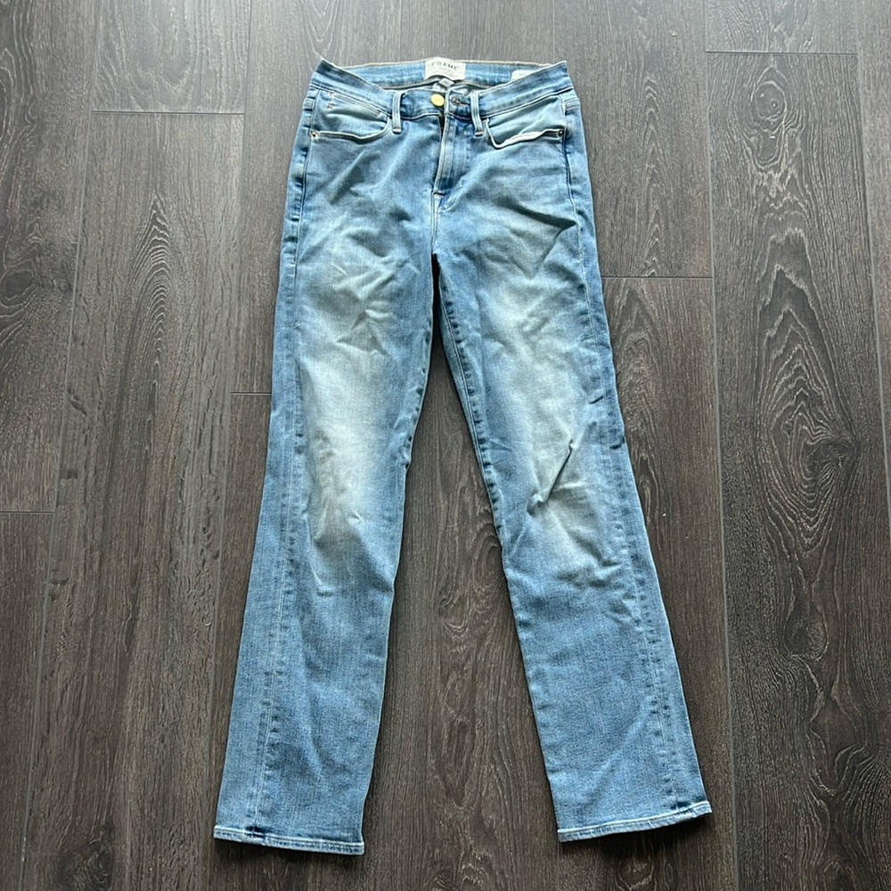 FRAME Denim Le high straight jeans women